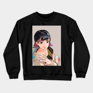 fashion illustration Crewneck Sweatshirt